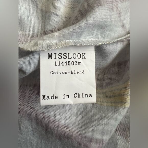 Misslook Woman’s Floral Top - Picture 5 of 8